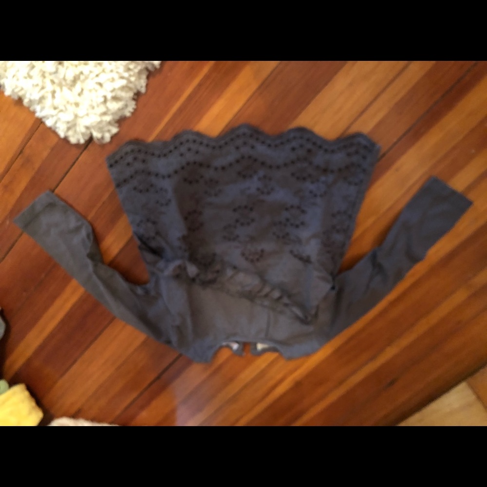 Zara baby girl embroidered top